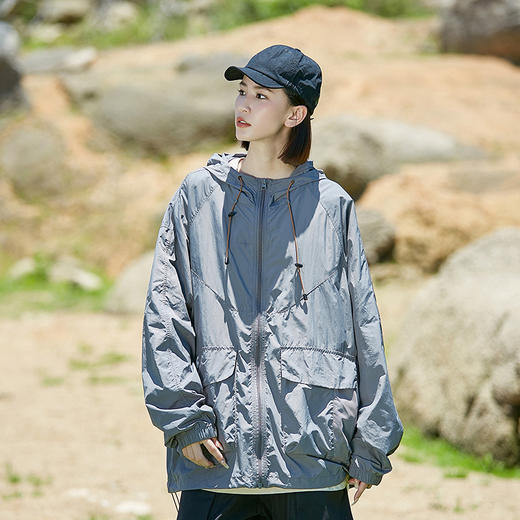 斯辰唯佳 山系户外轻量化防晒冲锋衣 A87-DQC621 商品图4