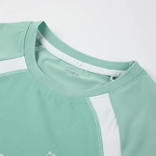 水孩儿童装夏季新款儿童防晒短袖男童凉感透气上衣女童弹力运动圆领衫 商品图1