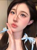 flowercolor 半年抛美瞳 泪钻冰蓝 直径14.5mm着色13.8mm 商品缩略图9