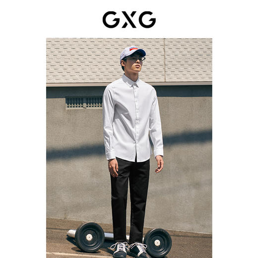 GXG男装秋季多色长袖衬衫#GY103324EX* 商品图1