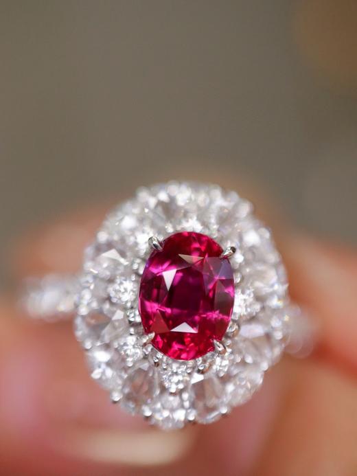 1.03ct刻面红宝石戒指 商品图1