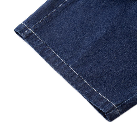 GXG夏季男士深蓝色经典直筒休闲牛仔裤男 商品图4