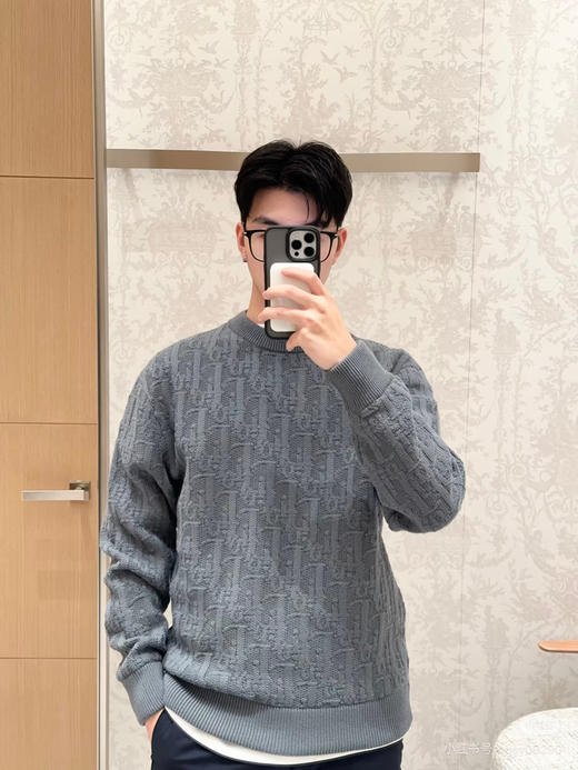 Dior 藤格纹满花套头衫 商品图0