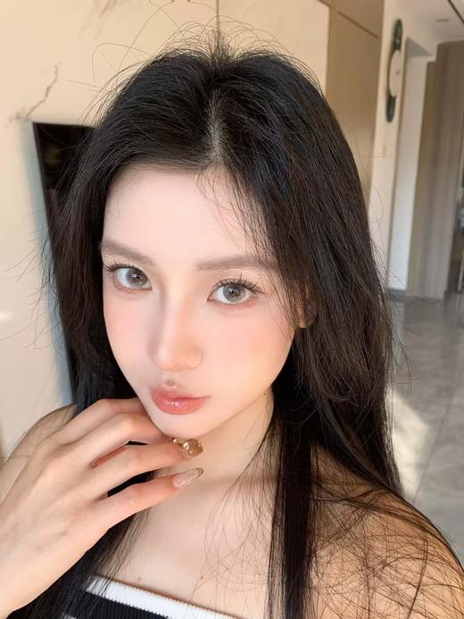 『中直径半年抛』 Deerbell-柚子茶灰-14.2mm【半年抛 度数0-800度 无525/575】 商品图2