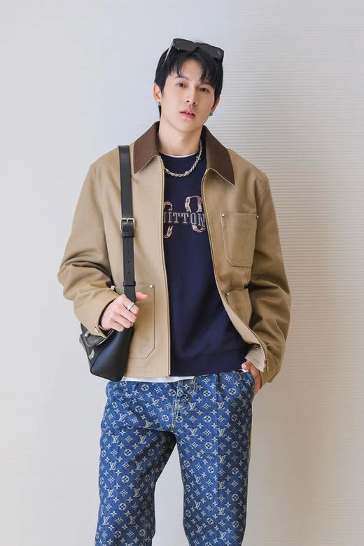 Lv 竹节马丁布外套 商品图4