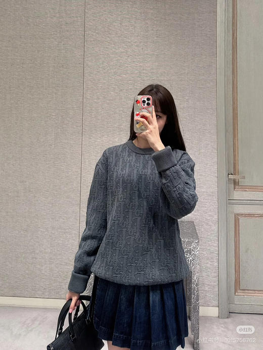 Dior 藤格纹满花套头衫 商品图2