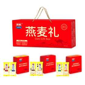 西麦燕麦礼礼盒1.02kg【西麦】JCT