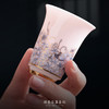 【福气重叠 好运连连】福叠·茶器套组/冰种玉瓷茶具套组，徐建勇大师签章 品质保证，凝脂似玉 细腻莹润，堆金工艺 触感立体，精美包装 gao端豪礼 商品缩略图2