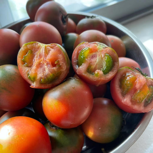 农家有机肥种植的草莓柿子铁皮柿子，正宗碱地柿子，黄金酸甜比，味道非常正宗是儿时的味道！4斤/份 商品图0