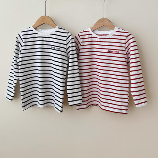 在售💰200+Montbell蒙贝欧儿童条纹T恤 商品图6