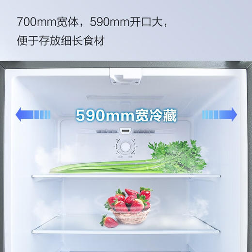 康佳（KONKA）309升 十字对开门冰箱 伯利兹蓝系列_BCD-309WD4EGL【盈】 商品图4