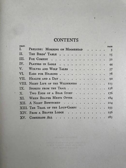 1920年 林地居民喜剧 8幅彩色插图 漆布精装18开 商品图5
