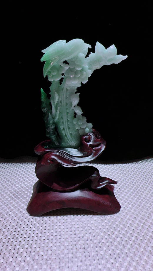 620882翡翠摆件【喜上眉梢 喜事连连】 商品图4