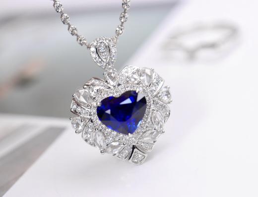 2.27ct刻面蓝宝石戒指 商品图0