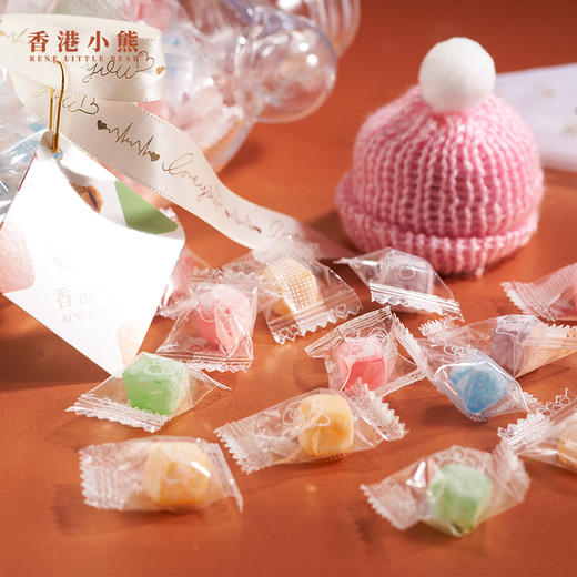 Rene Little Bear 香港小熊熊罐水果味酸软糖 120g 商品图3