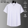 【竹纤维】【DKP】大依优型大码短袖衬衫翻领休闲纯色半袖男宽松商务上衣胖子加肥加大 商品缩略图3