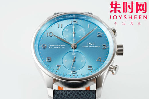 新款IWC万国表葡萄牙系列 ZF葡计地平线蓝 透底葡计 男士腕表IW371626 商品图2