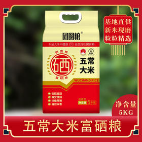 团圆粮五常大米真空袋装浓香 5KG-TY-19【XPTX】
