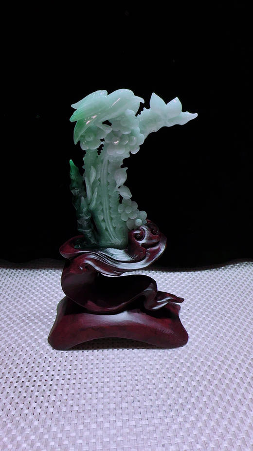 620882翡翠摆件【喜上眉梢 喜事连连】 商品图3