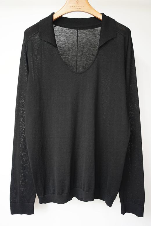 真丝亚麻精纺针织套装 商品图4