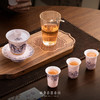 【福气重叠 好运连连】福叠·茶器套组/冰种玉瓷茶具套组，徐建勇大师签章 品质保证，凝脂似玉 细腻莹润，堆金工艺 触感立体，精美包装 gao端豪礼 商品缩略图3