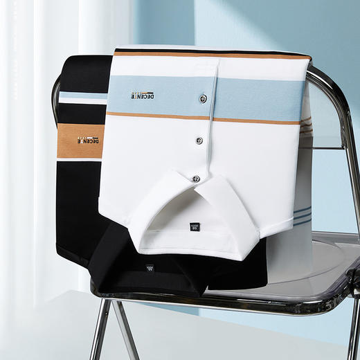 【DKP】大依优型大码短袖Polo衫翻领体恤轻奢休闲男宽松T恤上衣胖子 商品图2