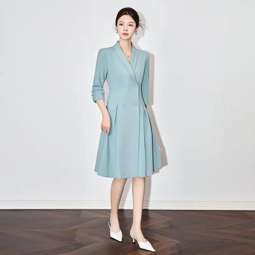 【高货wl】全新升级【铂金会员358/天猫479/差价121】(11658) 洛诗琳雅致端庄大气正式场合职业裙高级感收腰通勤西装裙 商品图0