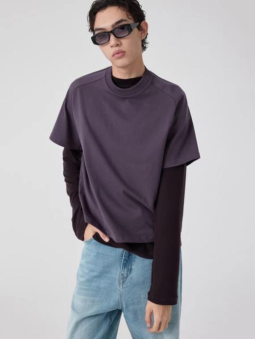 Simple Project/Y2506/短款圆领短袖T恤 商品图1