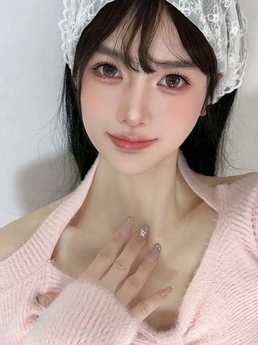 flowercolor 半年抛 屁桃粉棕 直径14.5mm着色14.0mm 商品图7