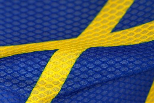 严素跑步背心，蓝色赛道,蓝黄男/女款，轻量，快干，严素态度 商品图9