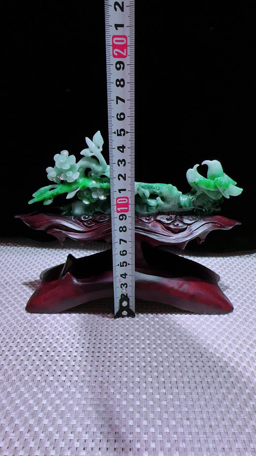 620879翡翠摆件【喜上眉梢 喜事连连】 商品图2