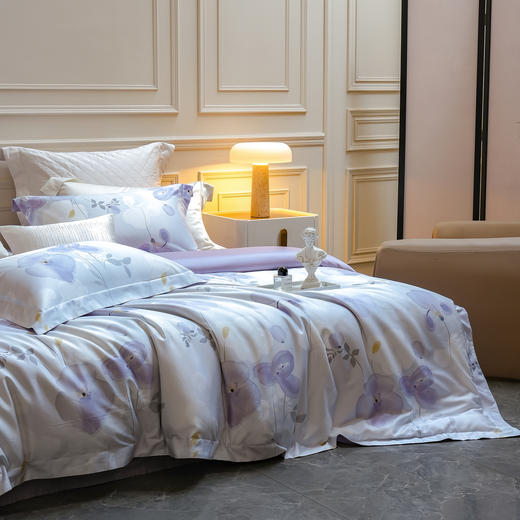 长绒棉印花四件套-漫华 商品图2