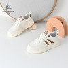 经典鲨2025年春季新品男士韩版时尚拼色平底系带小白鞋休闲鞋KF11-513011 商品缩略图1