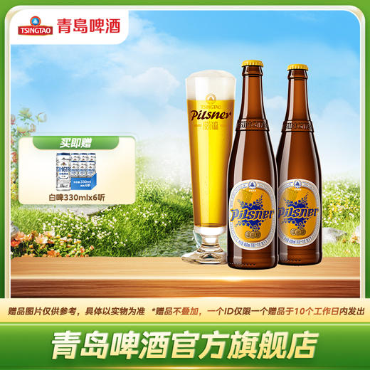 青岛啤酒 皮尔森450ml*12瓶/箱 商品图0