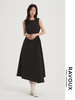271139905腰打褶无袖连衣裙 商品缩略图1
