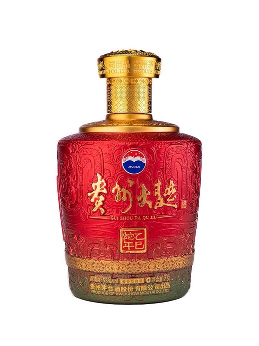 53度贵州大曲（乙巳蛇年）2.5L 商品图5