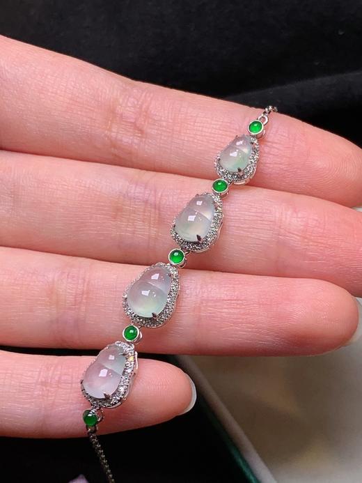 葫芦翡翠手链 商品图3