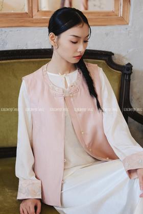 【门店同款】ENJOY春季云敛-春光推盏挽金枝马夹 161893313