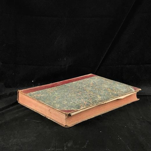 41.5*29cm！1854年 伦敦新闻画报 数百幅版画插图 真皮精装8开 商品图1