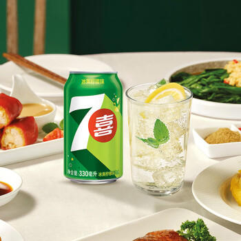 百事可乐Pepsi 可乐*16+7喜*4+美年达*4 碳酸饮料汽水330ml*24听 整箱装 商品图5