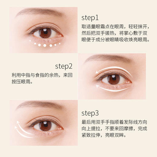 【熬夜小救星】FPN视黄醇抗皱淡纹眼霜 无惧熬夜 日夜睛彩 甄选进口原料 多效合一双眸“肽”年轻 30g/盒 商品图3