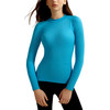 跃牌【安琪拉系列】春夏新款运动长袖上衣女修身显瘦速干透气高弹舒适健身瑜伽服长袖CX7409 商品缩略图4