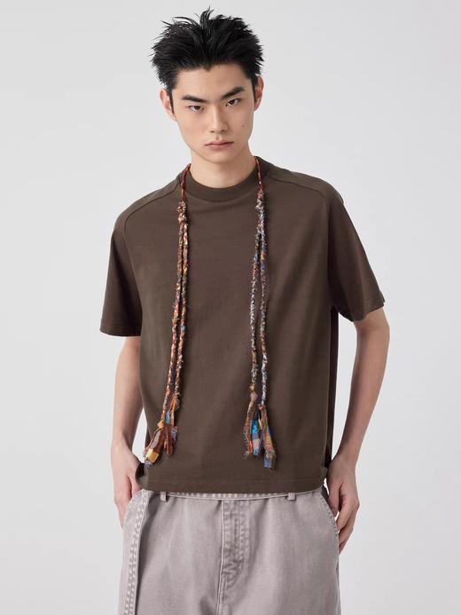 Simple Project/Y2506/短款圆领短袖T恤 商品图3