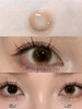 Kira fairy·半年抛  清晨她叙 14.0  无锁边琥珀色天生浅瞳 上眼一秒变温柔桥本奈环！！韩国0-800度<一副两片> 商品缩略图2