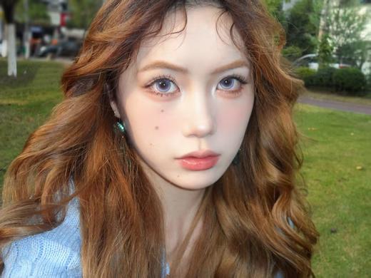 『大直径半年抛』 Deerbell-蝶入梦紫-14.5mm【半年抛 度数0-800度 无525/575】 商品图5