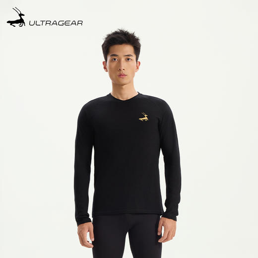 优极UG 绒原·男女款美利奴羊毛长袖T恤 商品图0