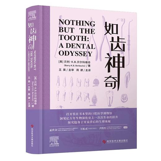 如齿神奇 周建译 口腔护理方法 牙齿的结构与功能 口腔健康指南 常见口腔问题 口腔基础医学 9787523519134科学技术文献出版社 商品图1