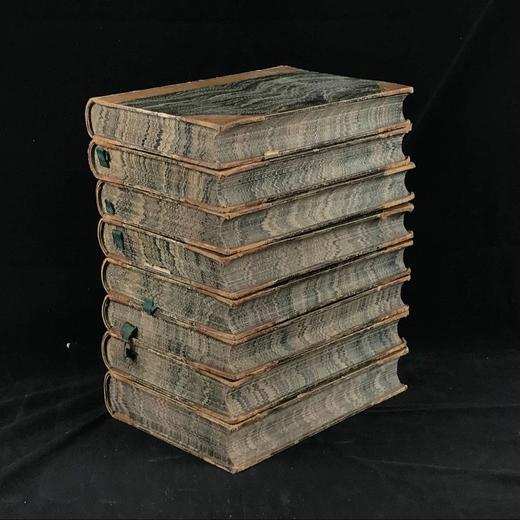 1856年 查尔斯·奈特《英格兰通俗史》（全8卷） 数百幅版画插图 真皮精装大32开 商品图1