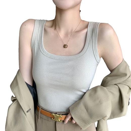 【新款宽肩吊带背心内搭 】夏季修身百搭遮副乳 外穿打底衫上衣女  商品图3