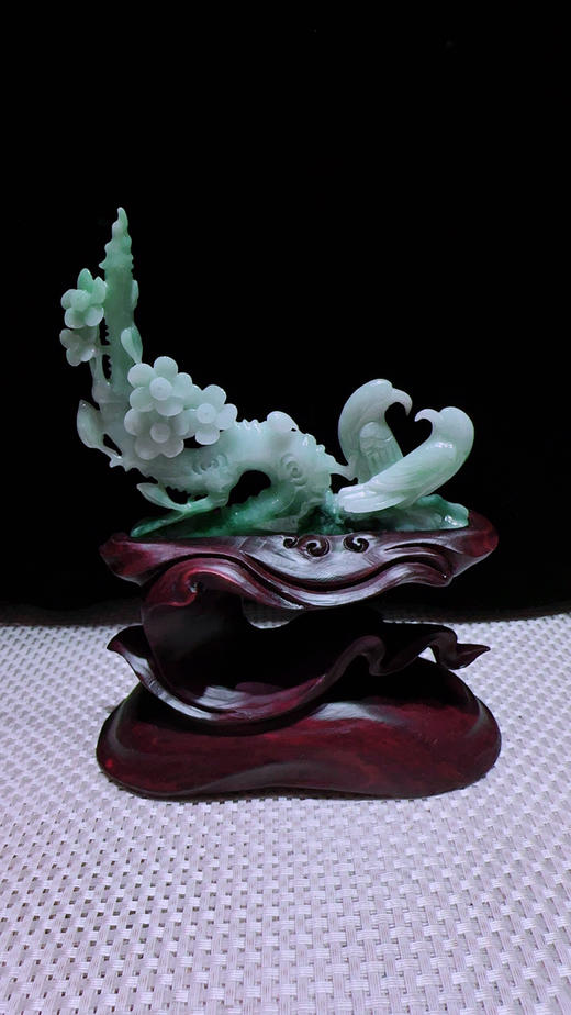 620881翡翠摆件【喜上眉梢 喜事连连】 商品图5